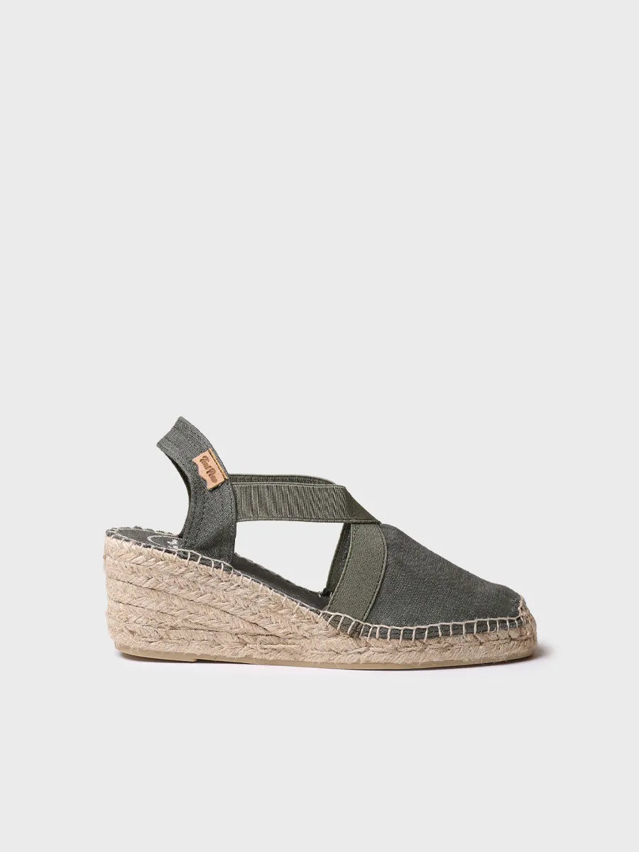 Medium wedge vegan espadrilles - TER