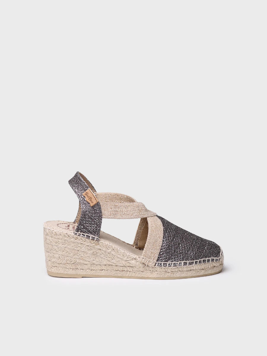 Shiny vegan espadrille - TRITON