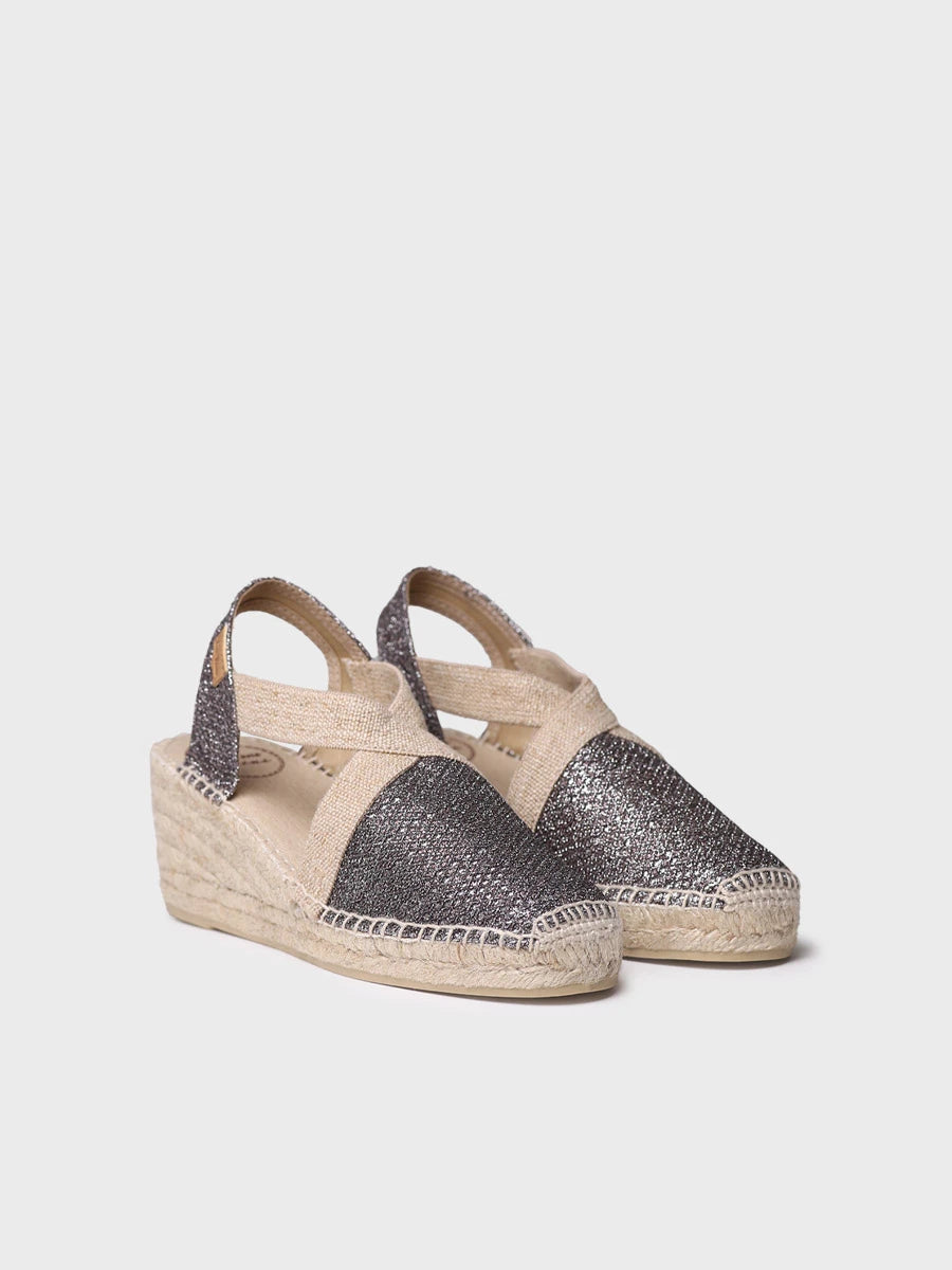 Shiny vegan espadrille - TRITON