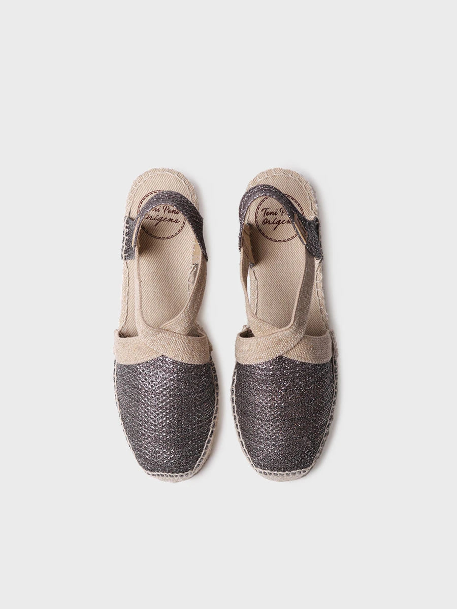 Shiny vegan espadrille - TRITON