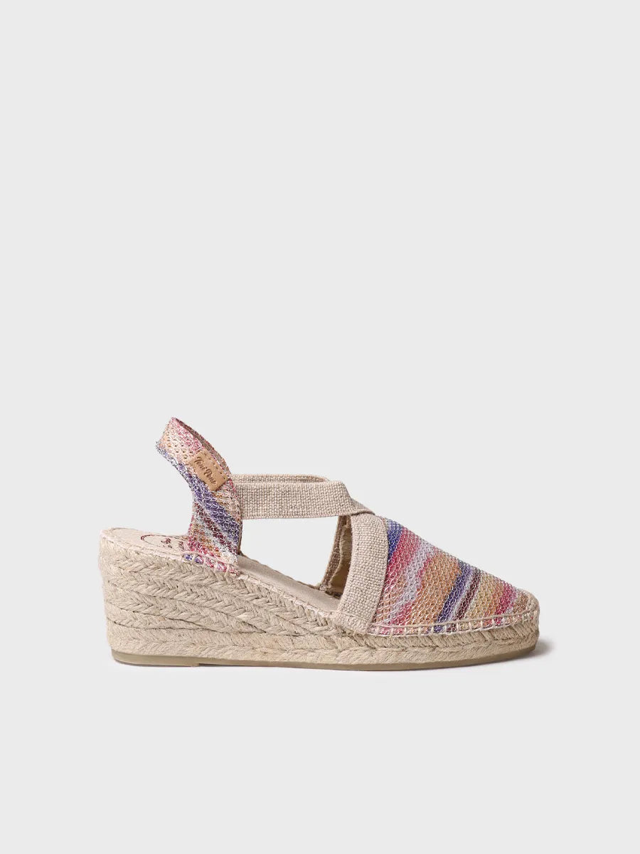 Shiny vegan espadrille - TRITON