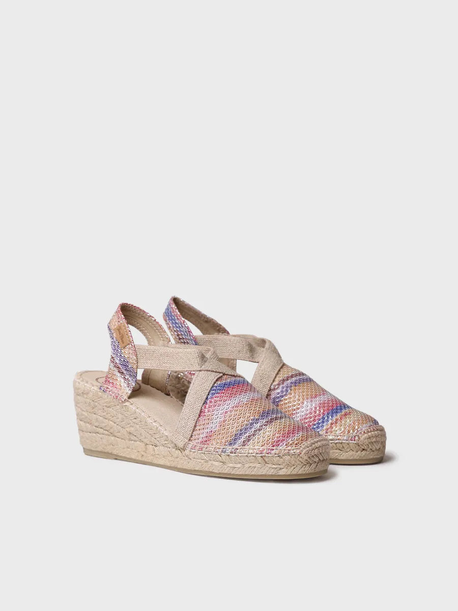 Shiny vegan espadrille - TRITON