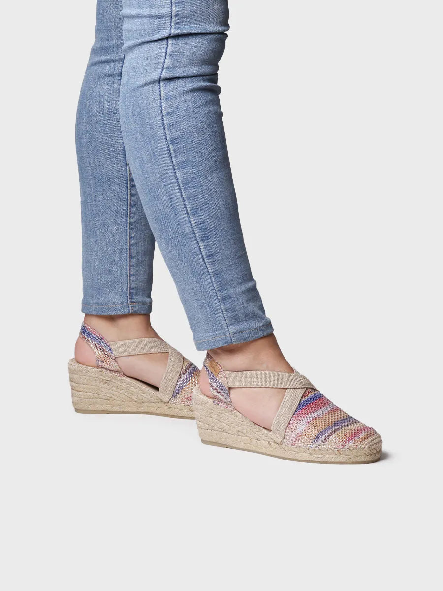 Shiny vegan espadrille - TRITON