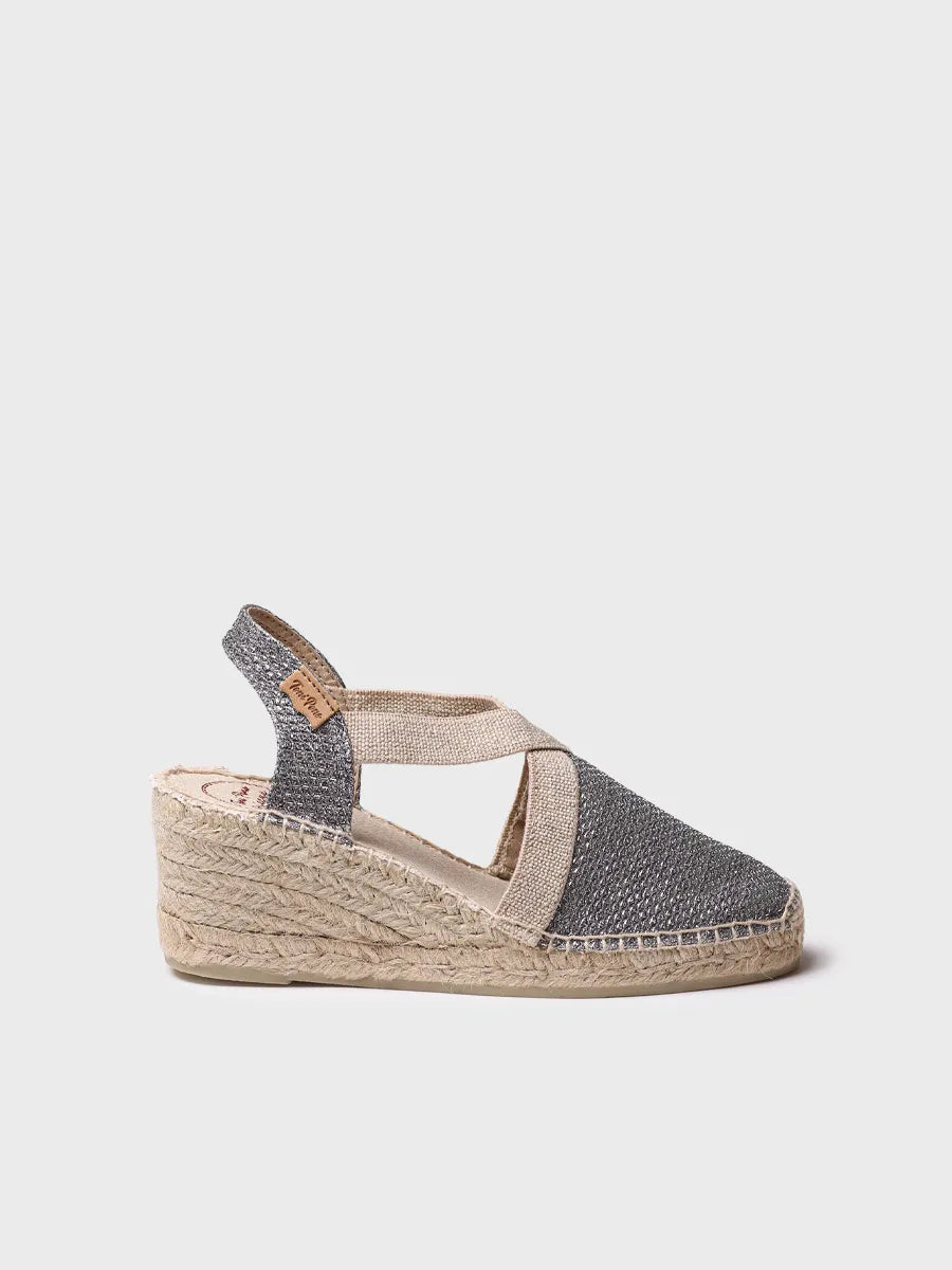 Shiny vegan espadrille - TRITON