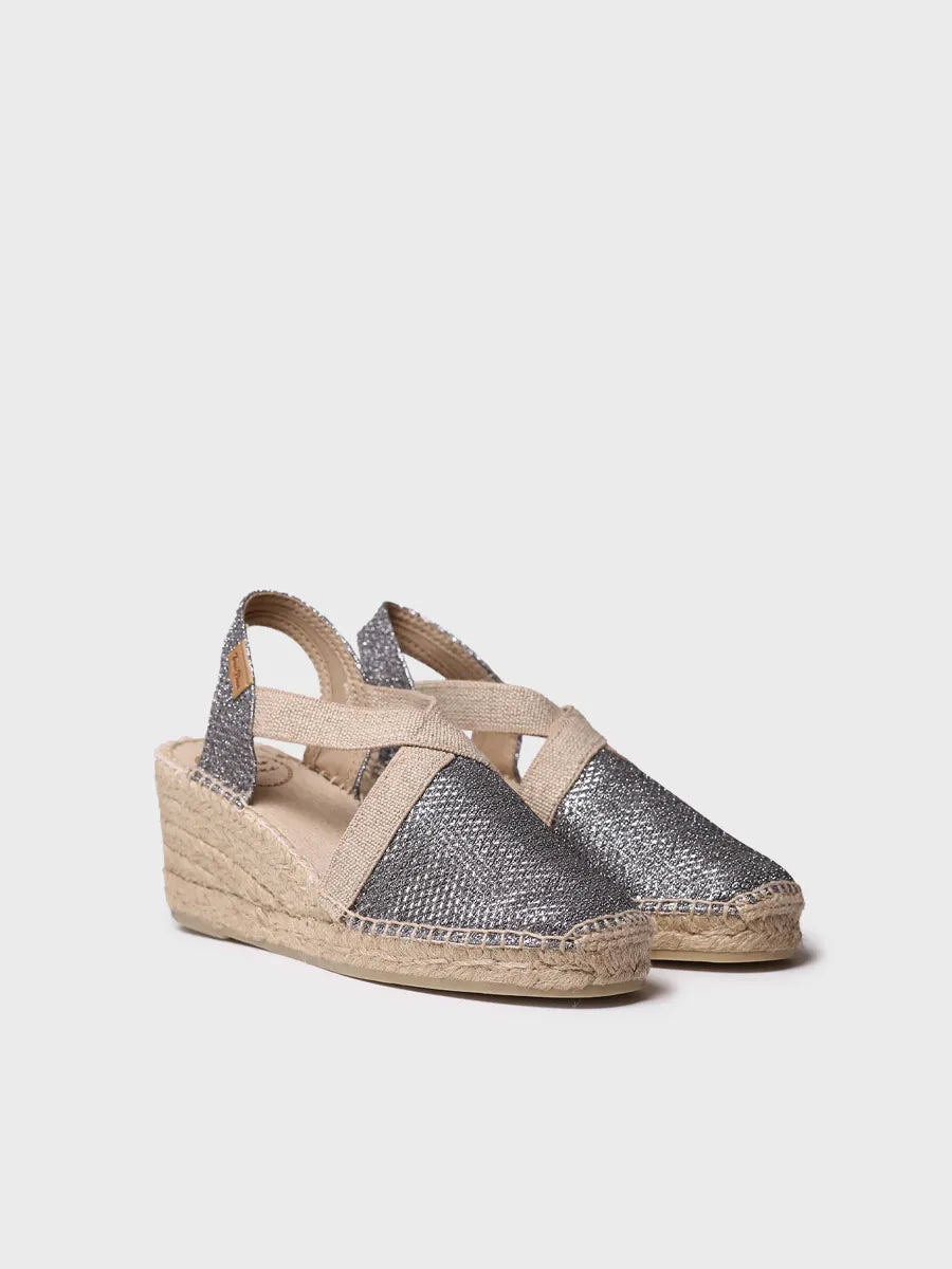 Shiny vegan espadrille - TRITON