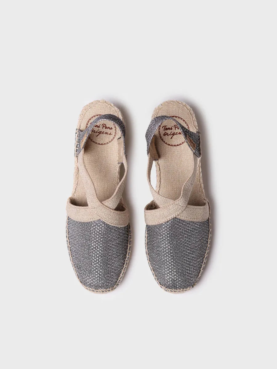 Shiny vegan espadrille - TRITON