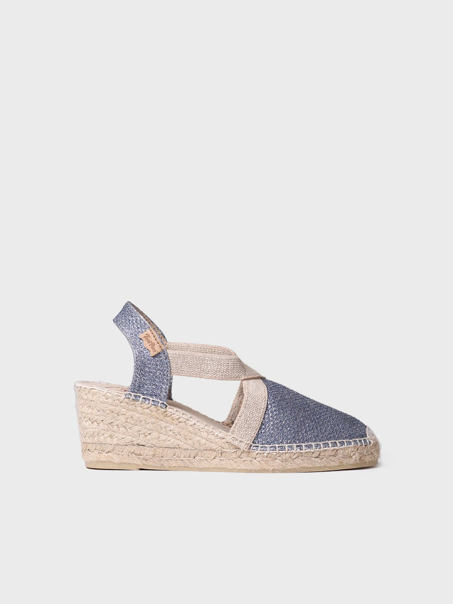 Shiny vegan espadrille - TRITON