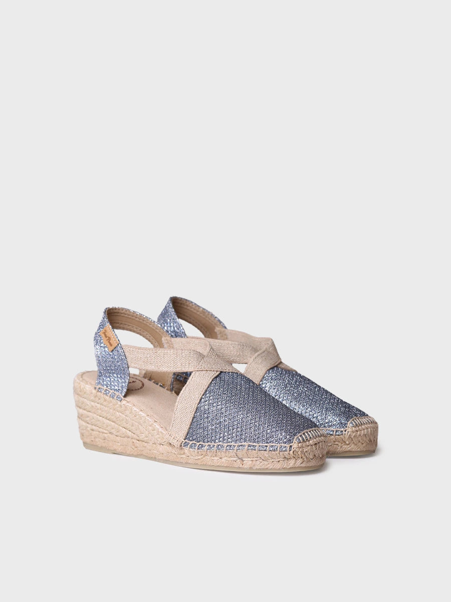 Shiny vegan espadrille - TRITON