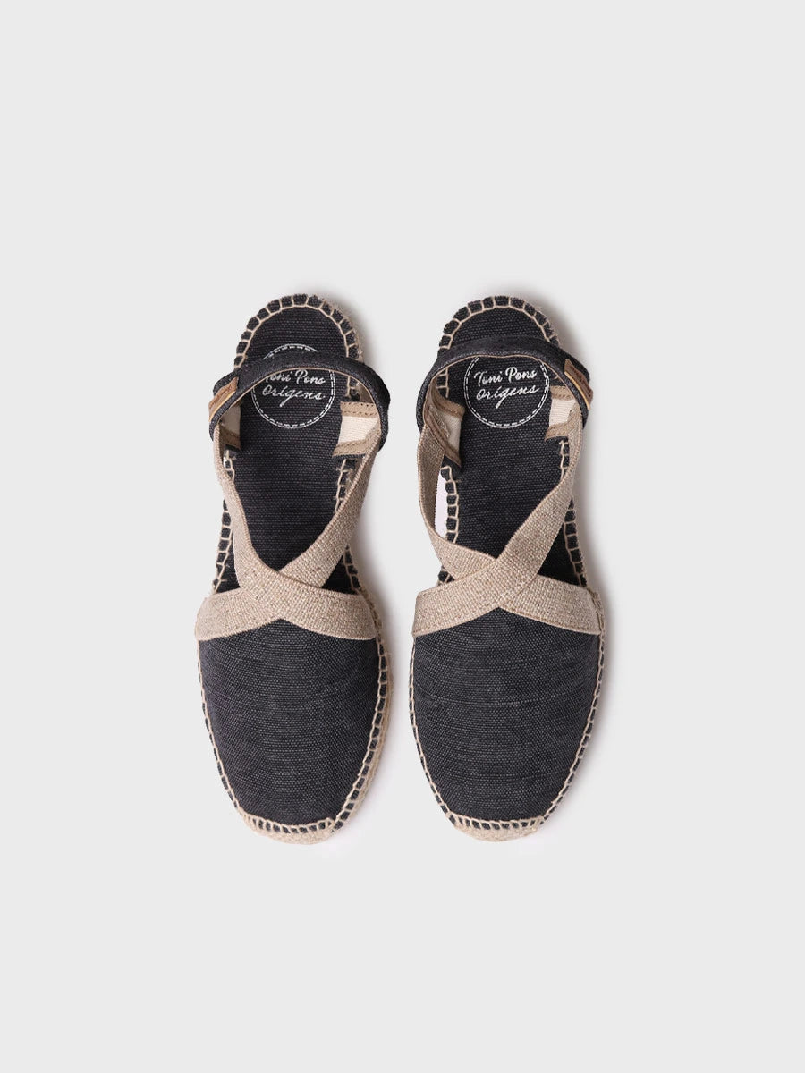 Vegan flat espadrille - VERDI-V